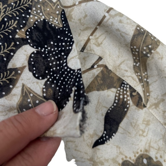 Crazy horse Claiborne company men’s‎ large floral button-down casual lightweight - Picture 4 of 5